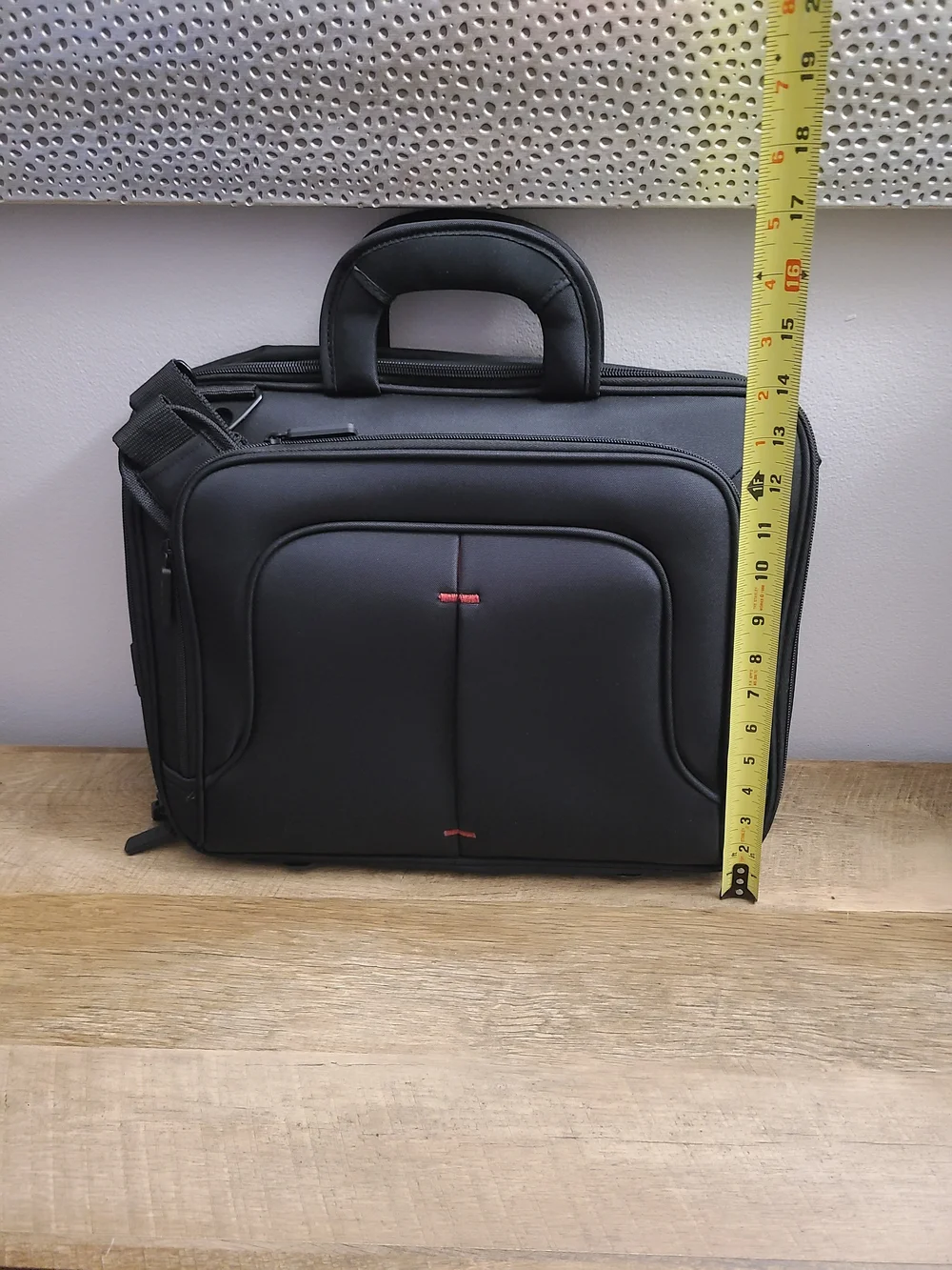 🌟NWOT🌟 ECO STYLE Tech Pro Top Load Checkpoint Friendly Case, Black Laptop Bag